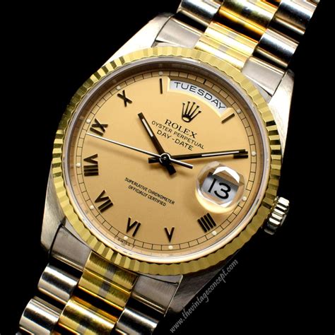 rolex oyster day|rolex day date two tone.